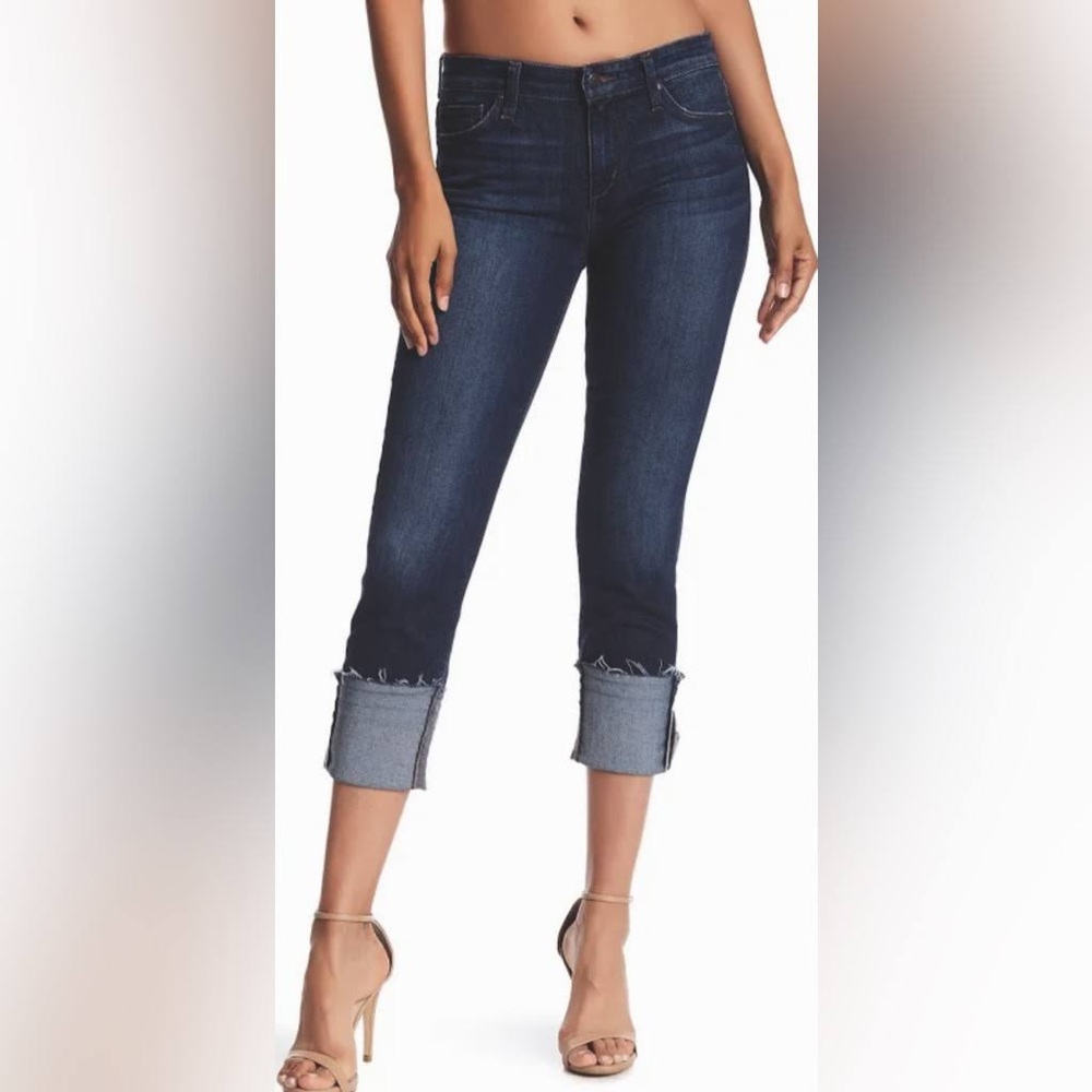 Joe’s Jeans cropped cuffed flawless jeans W28